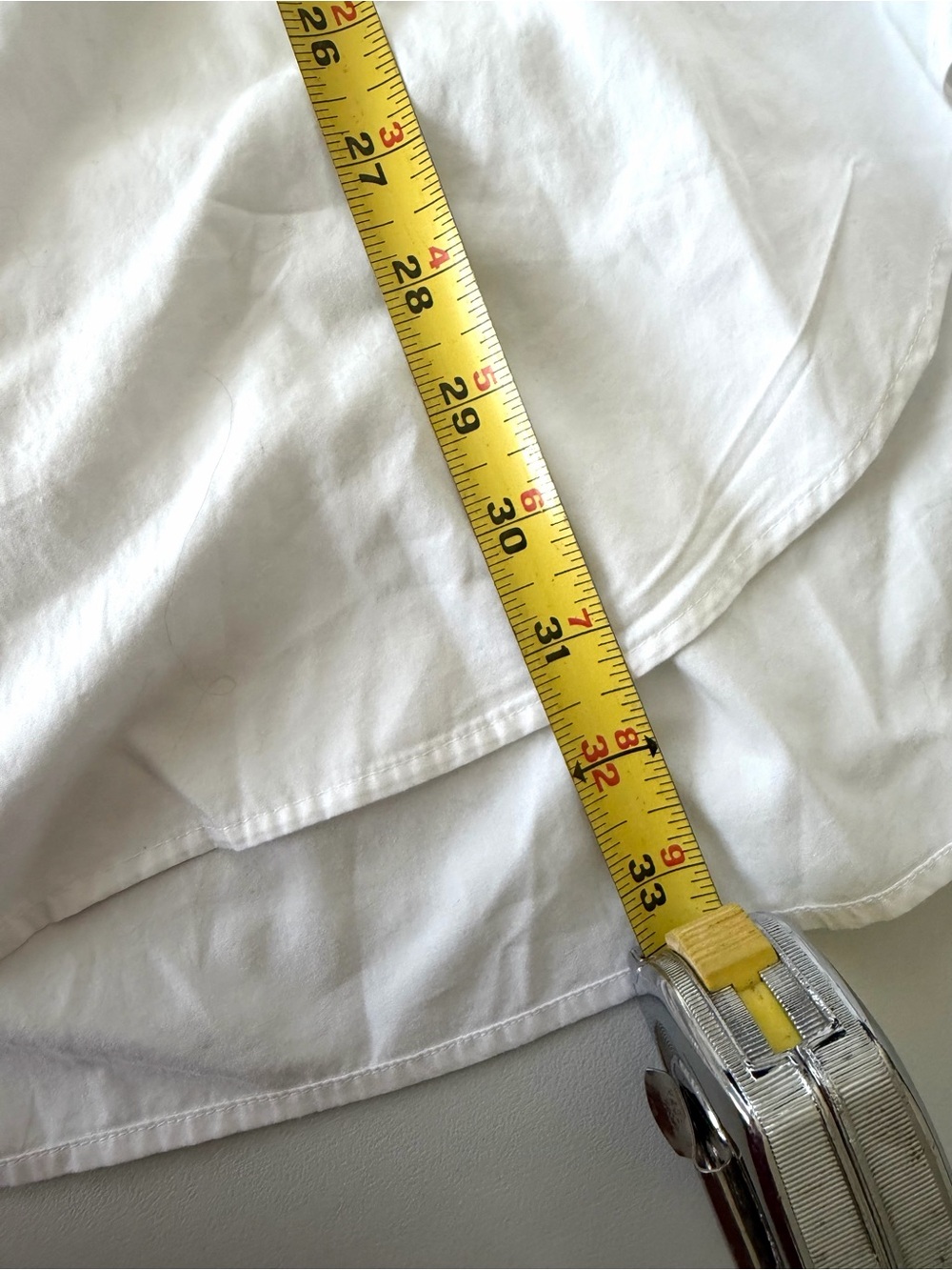 Gap Big Shirt XXL Tall White Organic Cotton Poplin Oversized Button Down - Picture 8 of 8
